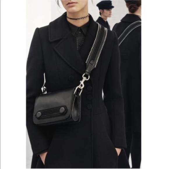 Zara Handbags - Studio Leather Crossbody Bag